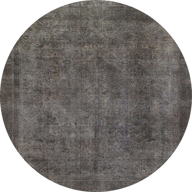 Vallecito Abstract Indoor Rug, Round 7'