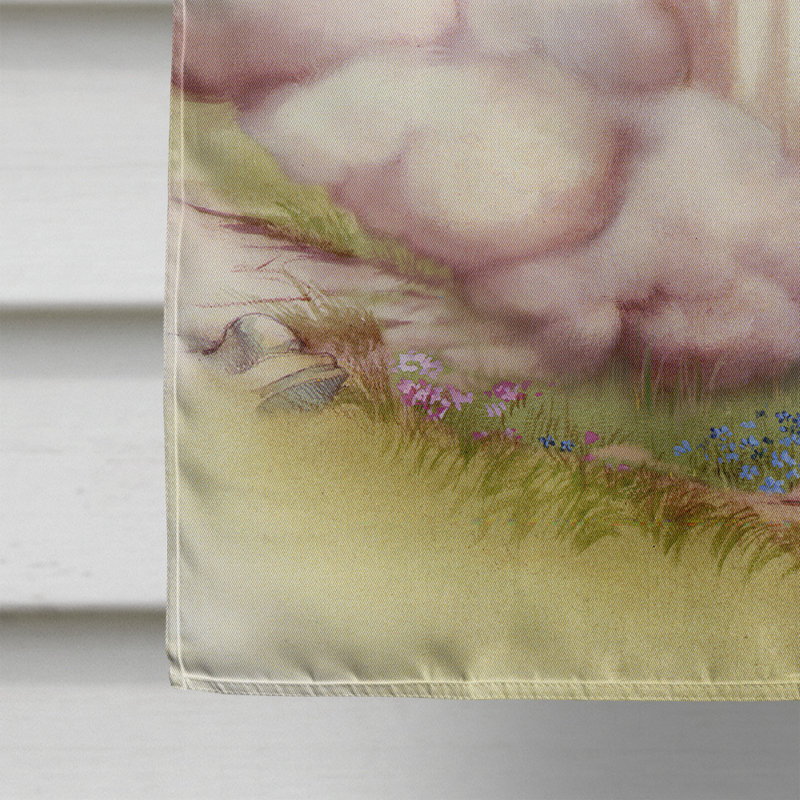 Drapeau de jardin Zareh, H 40 po x l 28 po