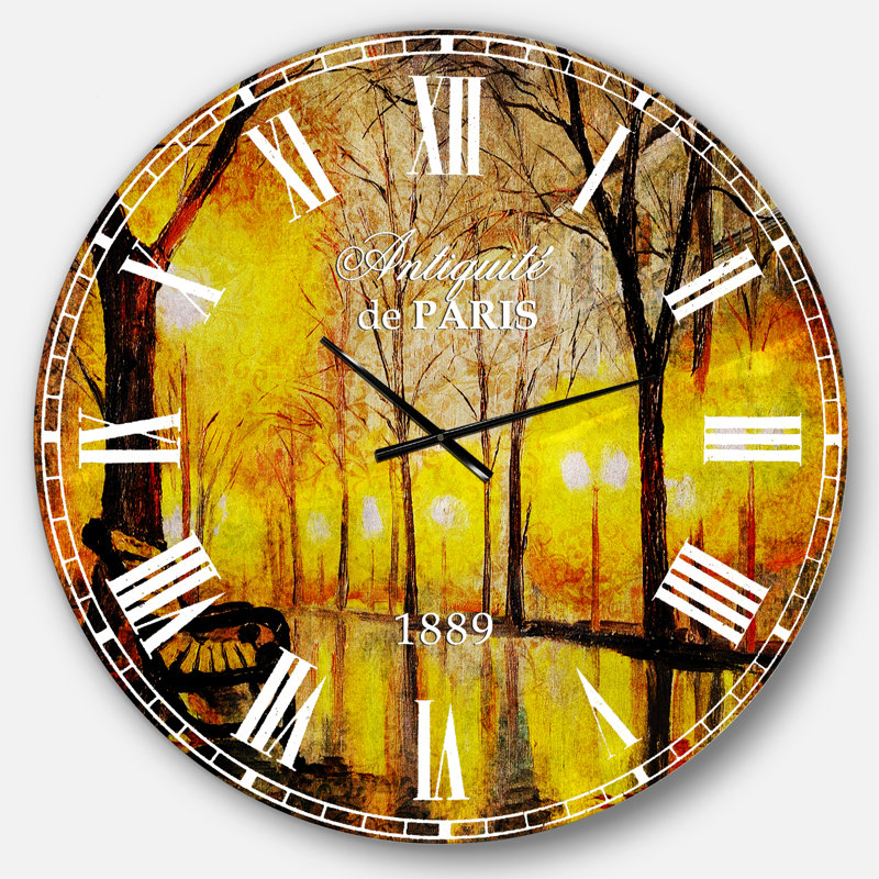Horloge murale Swigart, Surdimensionné