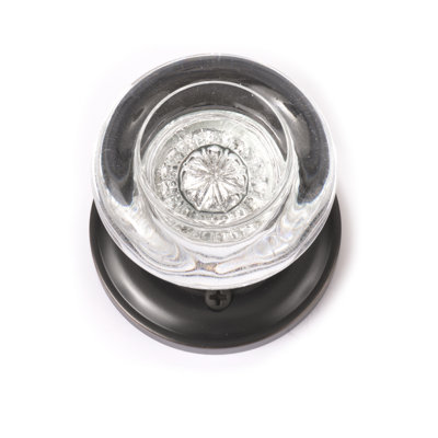 Netropol Round Knob with Circle Rosette