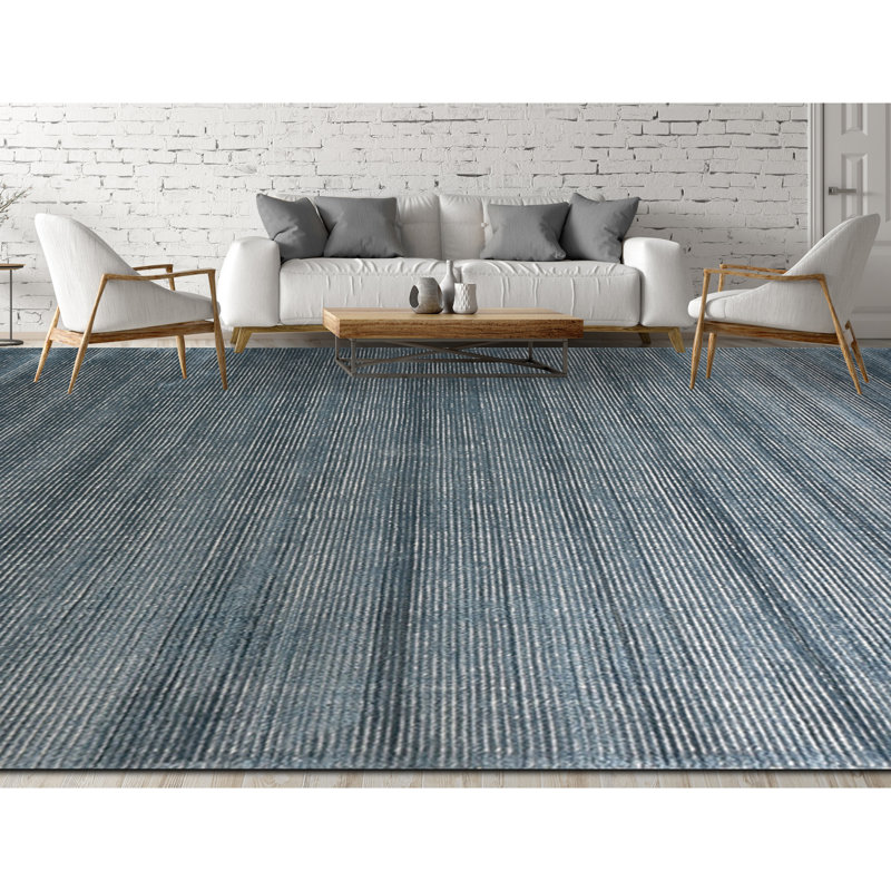Wool Area Rug, Rectangle 8' x 10'