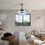 Ventilateur de plafond de 43 po avec lumières DEL Isabean