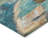 Machine Washable Indoor/Outdoor Xhevrie Teal Rug-111829287
