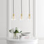 Luminaire suspendu pour îlot de cuisine 3 lumières Dylanger