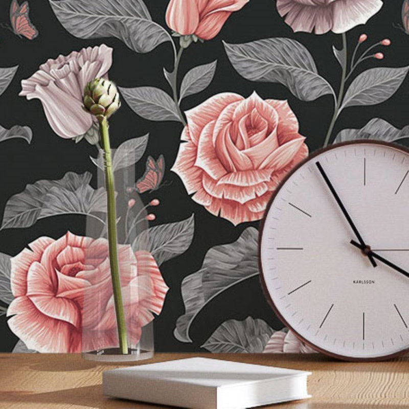 Rouleau de papier peint lisse L 126 po x l 24 po Ajdin