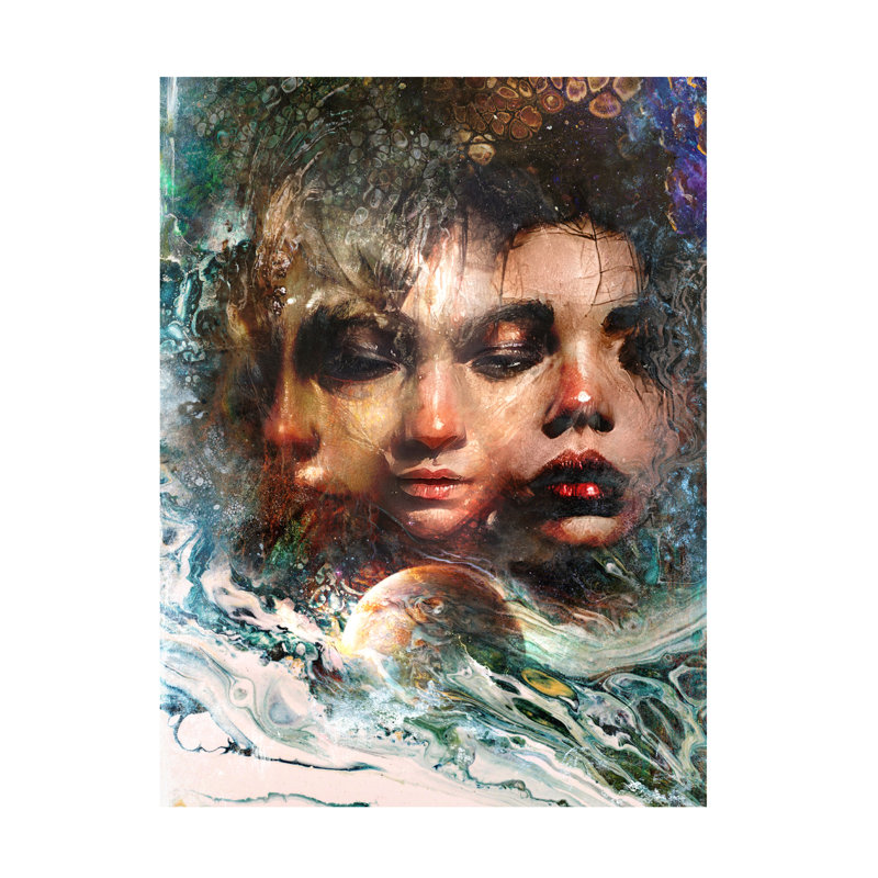 Art sur toile Barrett Biggers, H 14 po x l 19 po
