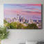 36_Seattle Skyline Panorama, toile tendue avec châssis de qualité supérieure - prête à être accrochée-716813768