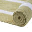 Tapis pour salle de bain Widman 100% coton touffeté en U, doux et super absorbant, lavable à la machine, 20 po x 20 po, beige sauge / blanc-125401943-16150966