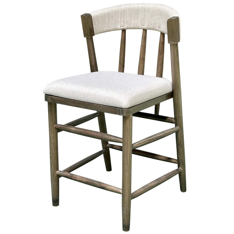 Alto Back Counter Stool Brown
