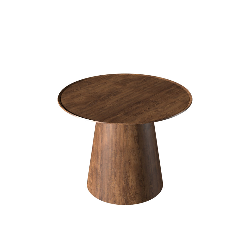 Table d'appoint Cônica Accord, H 17,91 po x l 23,62 po x P 23,62 po, Imbuia