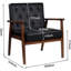 Fauteuil Mid-Century de 68 po de largeur-182214833