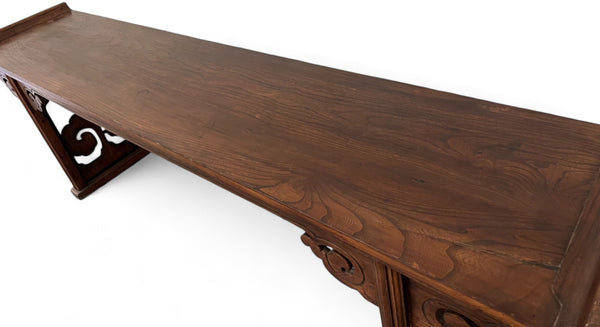 109.06'' W Solid Wood Console Table
