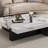 Light luxury square rock panel coffee table-107396312-107396313