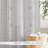  Boho Curtains for Living Room Flax Linen Sheer, Farmhouse Semi Sheer Curtains with Bohemian Stripe Pattern, Privacy Light Filtering Drapes for Bedroom/Dining Room, 1 Pair-1746563981-1746563980