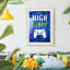 «It's Game On I», impression encadrée-1281391344