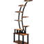 Support pour plante d'intérieur 9 avec lumières de croissance Spectrum, 3 modes d'éclairage, fabrication, convient à diverses pièces de 63,6 po de hauteur et antirouille