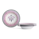 Marchesa Serengeti 4-Piece Pasta Bowl Set Porcelain