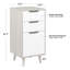 Classeur vertical à 3 tiroirs Steverson
