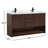 55'' Double Bathroom Vanity with Quartz Top-95144136