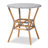 Cada 4 Person Plastic and Rattan Dining Set