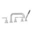 Lombardia® Deck Mounted Roman Tub Faucet-53637001-107351930