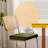 Tristen Rattan and Fabric Upholstered Dining Chairs-124083191-124083193