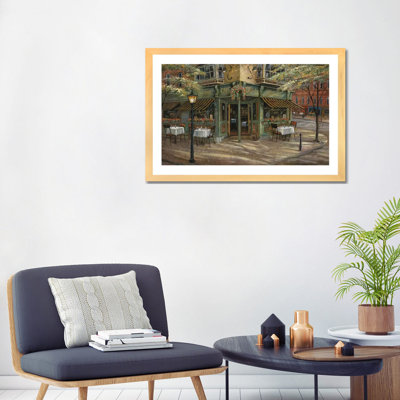 Mandi's Café by Ruane Manning - Painting Print
