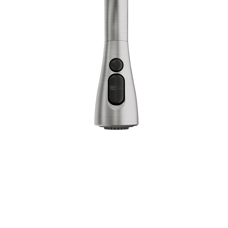Moen Leesi Single-Handle Pull-Down Sprayer Kitchen Faucet With Reflex And Power Boost In Spot Resist Stainless