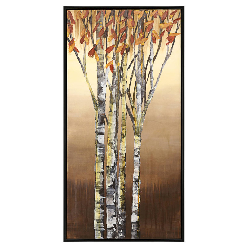 Abdulnasir " Wind In The Trees I " by Jardine Painting Print