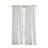 DKNY Pure Waffle Stripe Backtab Light Filtering White Curtain Panel Pair (Set of 2)-89222045