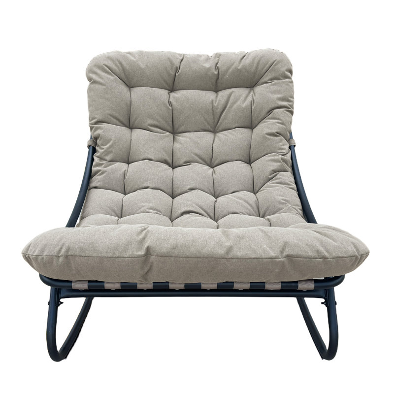Solace Outdoor Rocking Chair, Brown