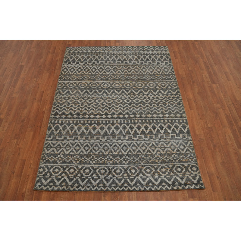Geometric Moroccan Room Size Area Rug 6x8