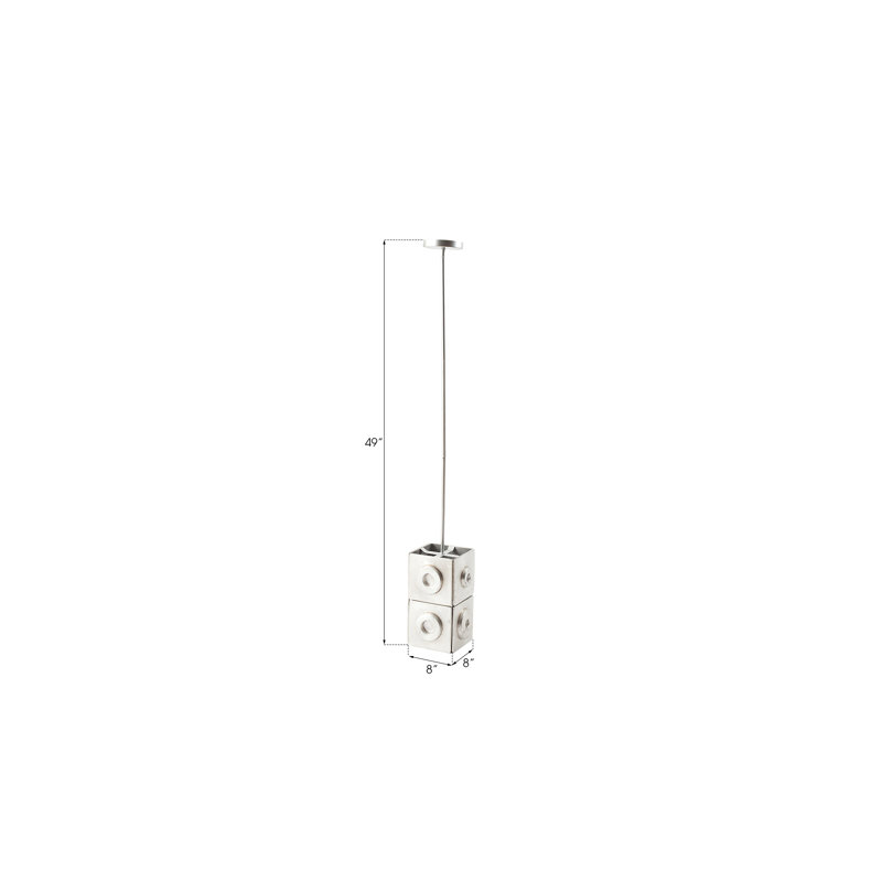 Cuadritos 1 - Light Unique Rectangle Pendant