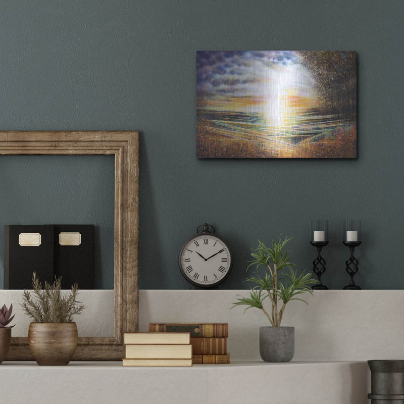 «Meadow At Sunset» par Marc Todd, H 12 po x l 16 po