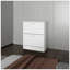Range-chaussures blanc avec 2 portes basculantes-754908497