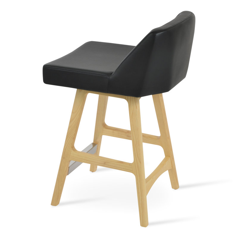 Prisma PR Wood Stool, Black