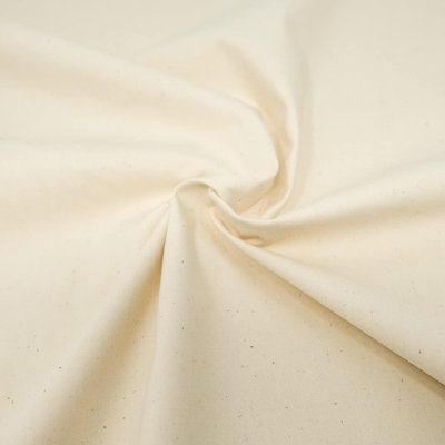 Unbleached Permanent Press 100% Cotton Fabric