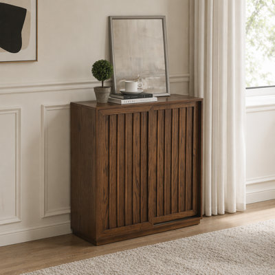 Storage Cabinet with 2 Sliding Door