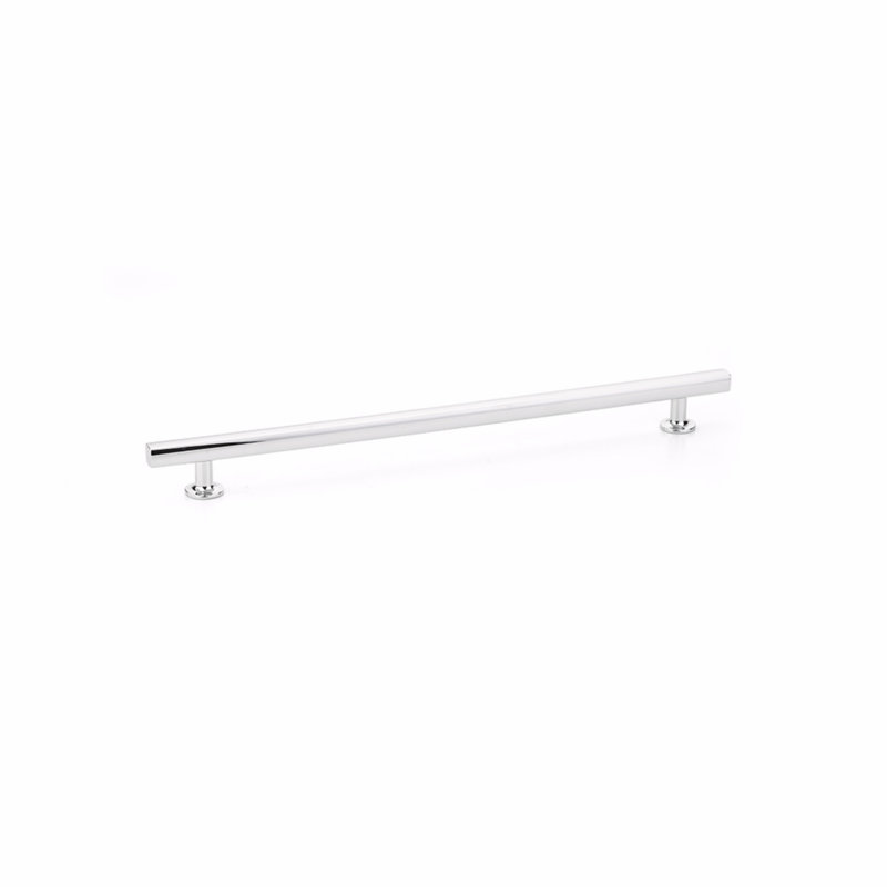 Emtek Freestone Cabinet Pull, 5" Center To Center, Polished Chrome