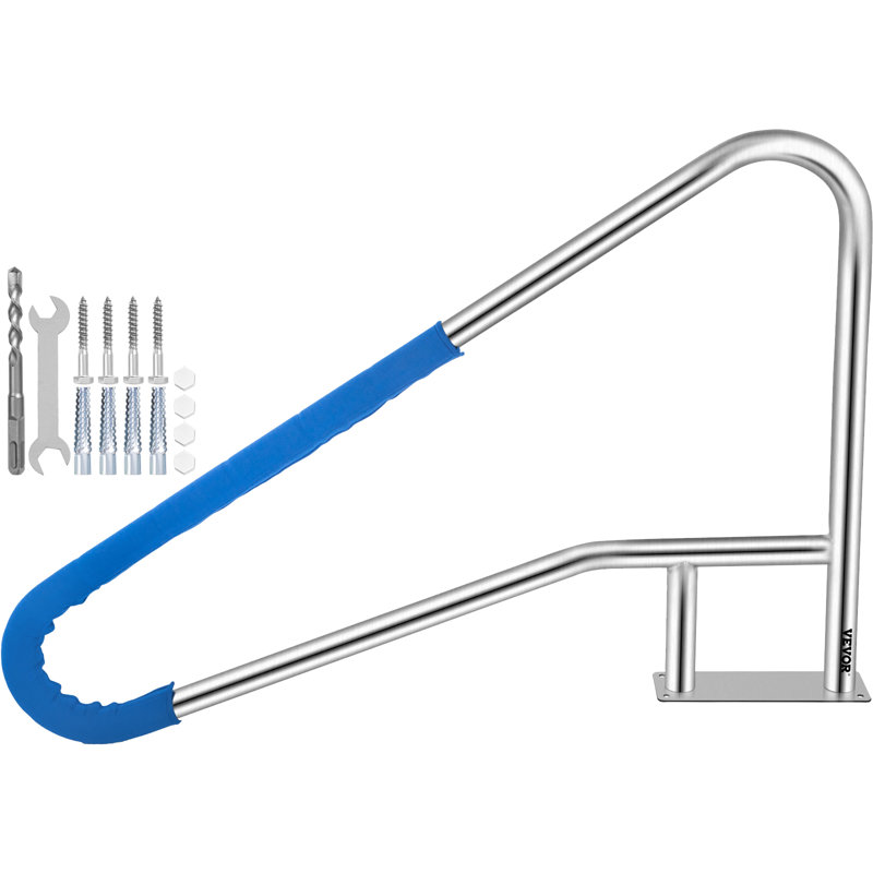 Barrière de piscine 54 x 36 en acier inoxydable 304 capacité de charge de 250 lb, H 32 po x l 55 po x P 3,9 po