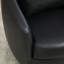 Fauteuil demi-tonneau rembourré pivotant avec rangement 2 pièces-2093490757