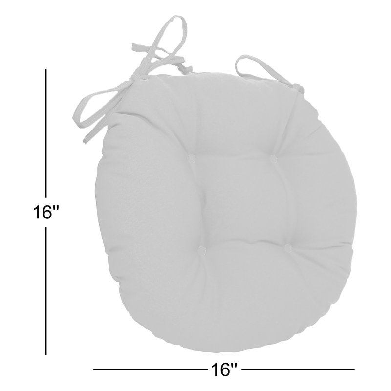 Coussin de chaise de salle à manger d'extérieur, Bourgogne