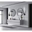 Axis Single Light Steel Dimmable Armed Sconce-1010773089