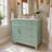 36" Modern Bathroom Vanity with Ceramic Sink,,Soft-Close Door,and 4 Storage Drawers-112663326