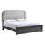Grand lit (matelas non inclus), wengé