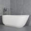 Baignoire de trempage autoportante 66,93 po x 31,5 po Delphi