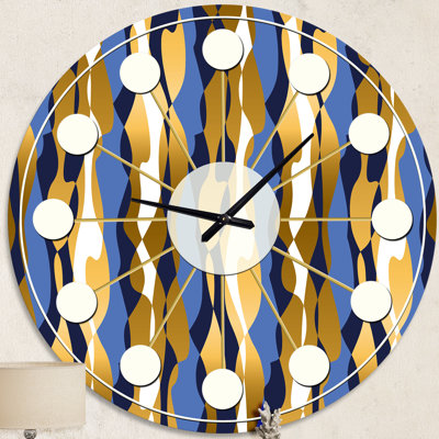 Horloge murale rétro Mid-Century