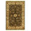 Hand Knotted Wool Oriental Area Rug in Black And Ivory
