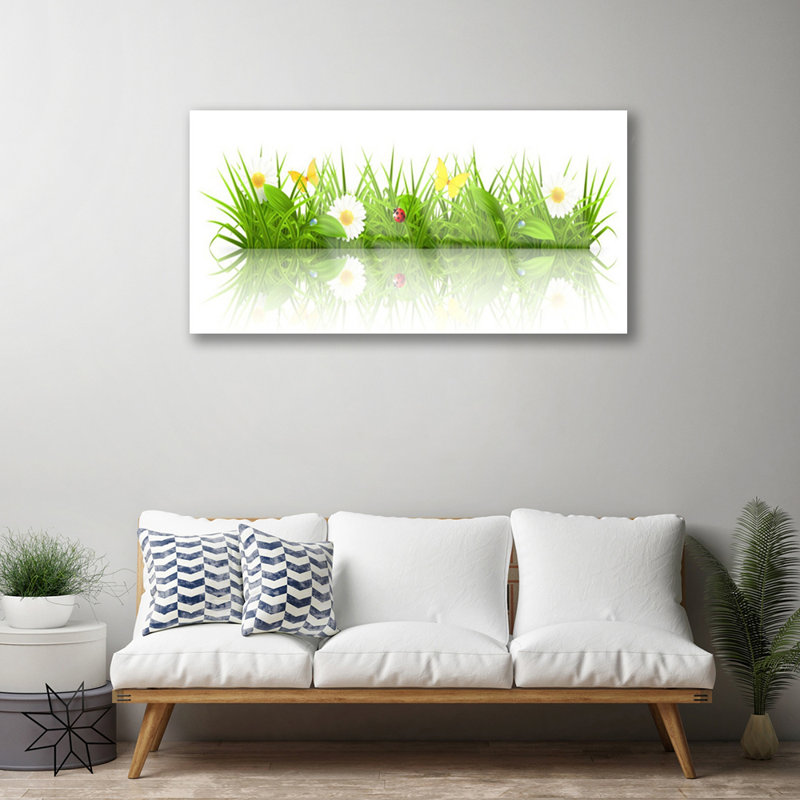 Nature Grass - No Frame Print on Glass