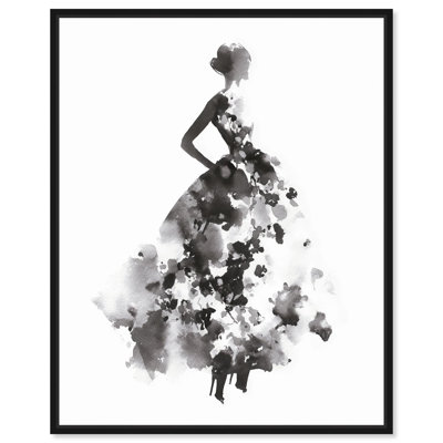«Undefined Lady Fashion», reproduction d'art sur toile par Art Remedy